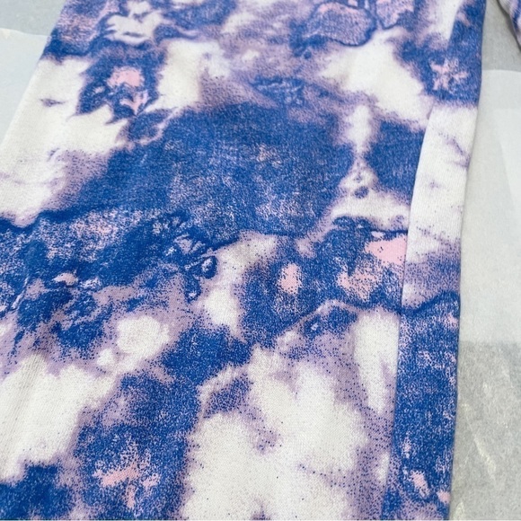 Melrose and Market Sweatpants in Purple Tie Dye M - Picture 4 of 15